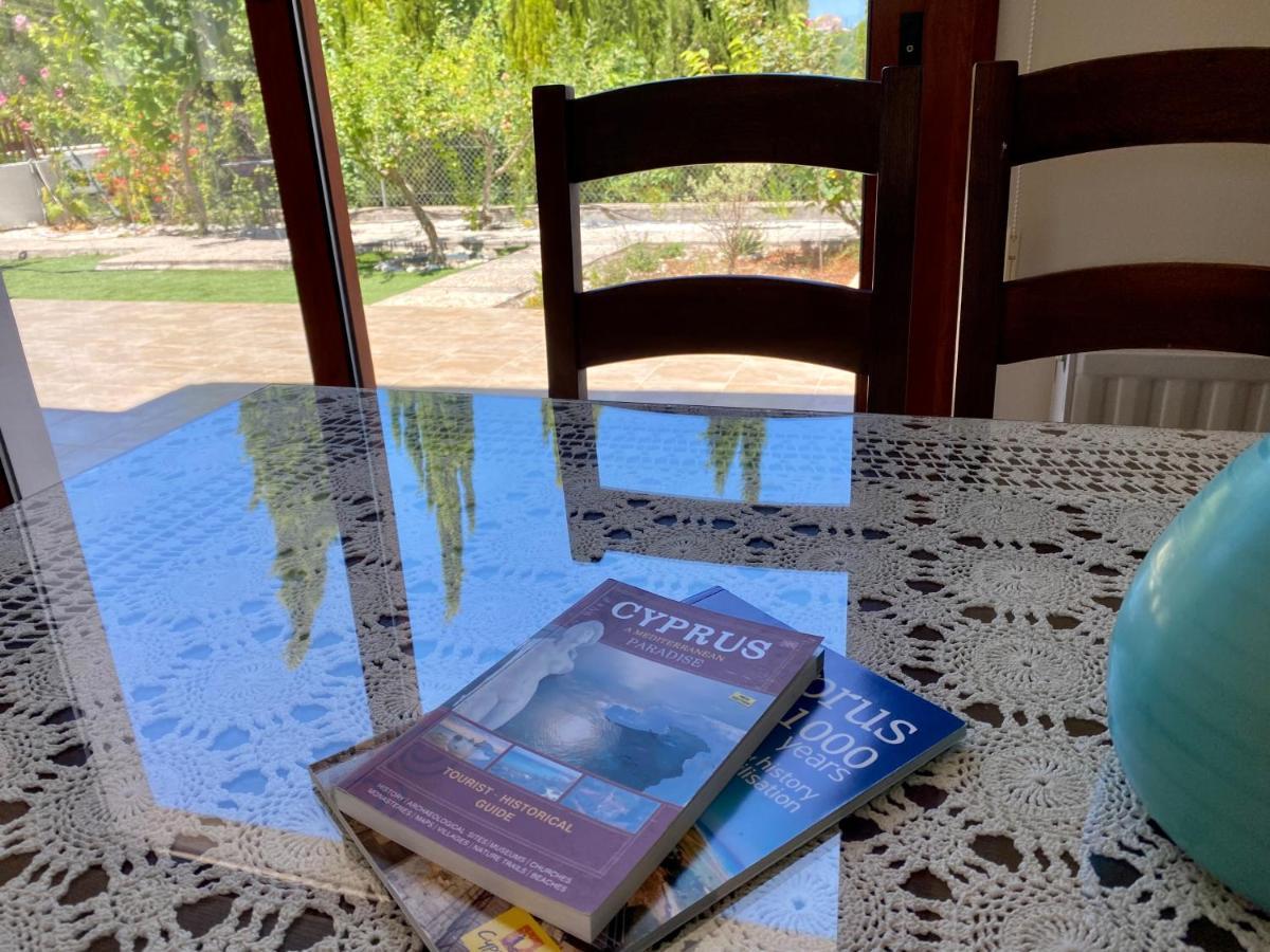Demelida Villa In Tsada, Paphos Tsadha Bagian luar foto